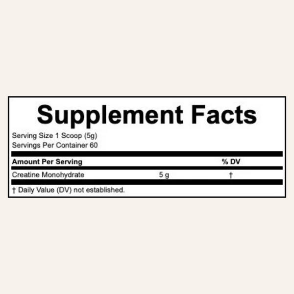 Creatine Monohydrate