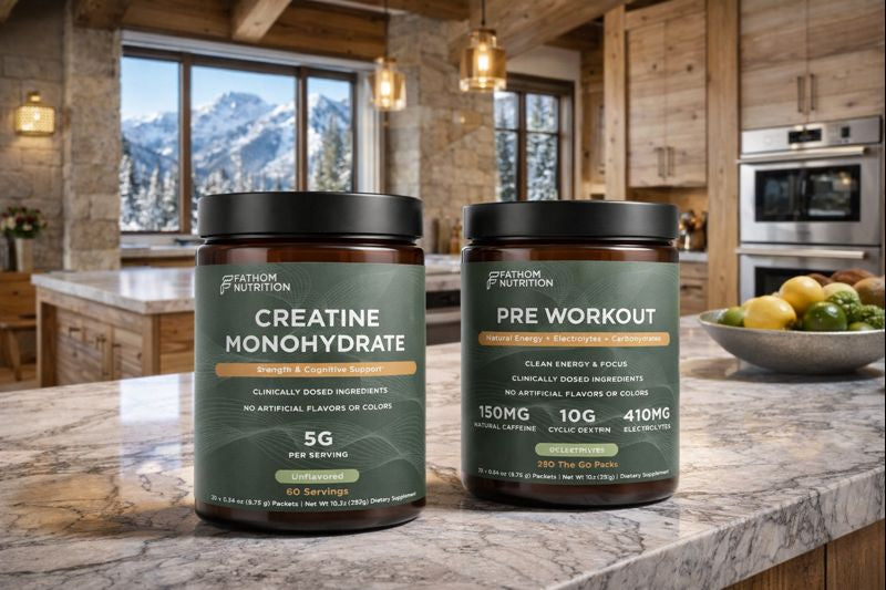 Fathom Nutrition Core Bundle — Pre Workout and Creatine Monohydrate performance supplement stack