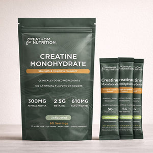 Fathom Nutrition Creatine Monohydrate — third-party tested, GMP certified